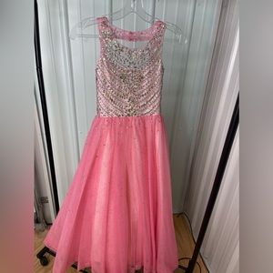 Tiffany Princess Girls Gown (size 8)